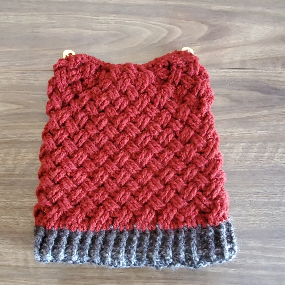2 for $50! Crochet Ladies Cat Ear Winter Hat